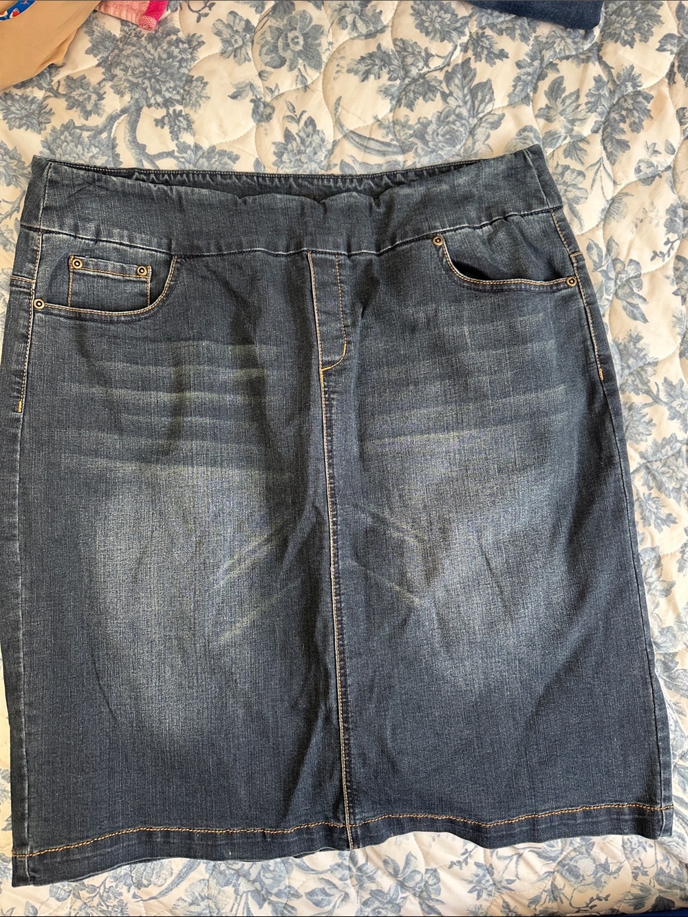 Dark Blue Women’s Denim Skirt
